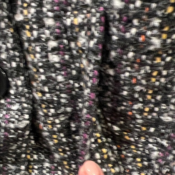 GAP Women's Charcoal Tweed Pea Coat - Picture 5 of 12